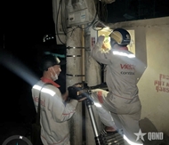 Viettel sends personnel to Nghe An province to restore network after storm